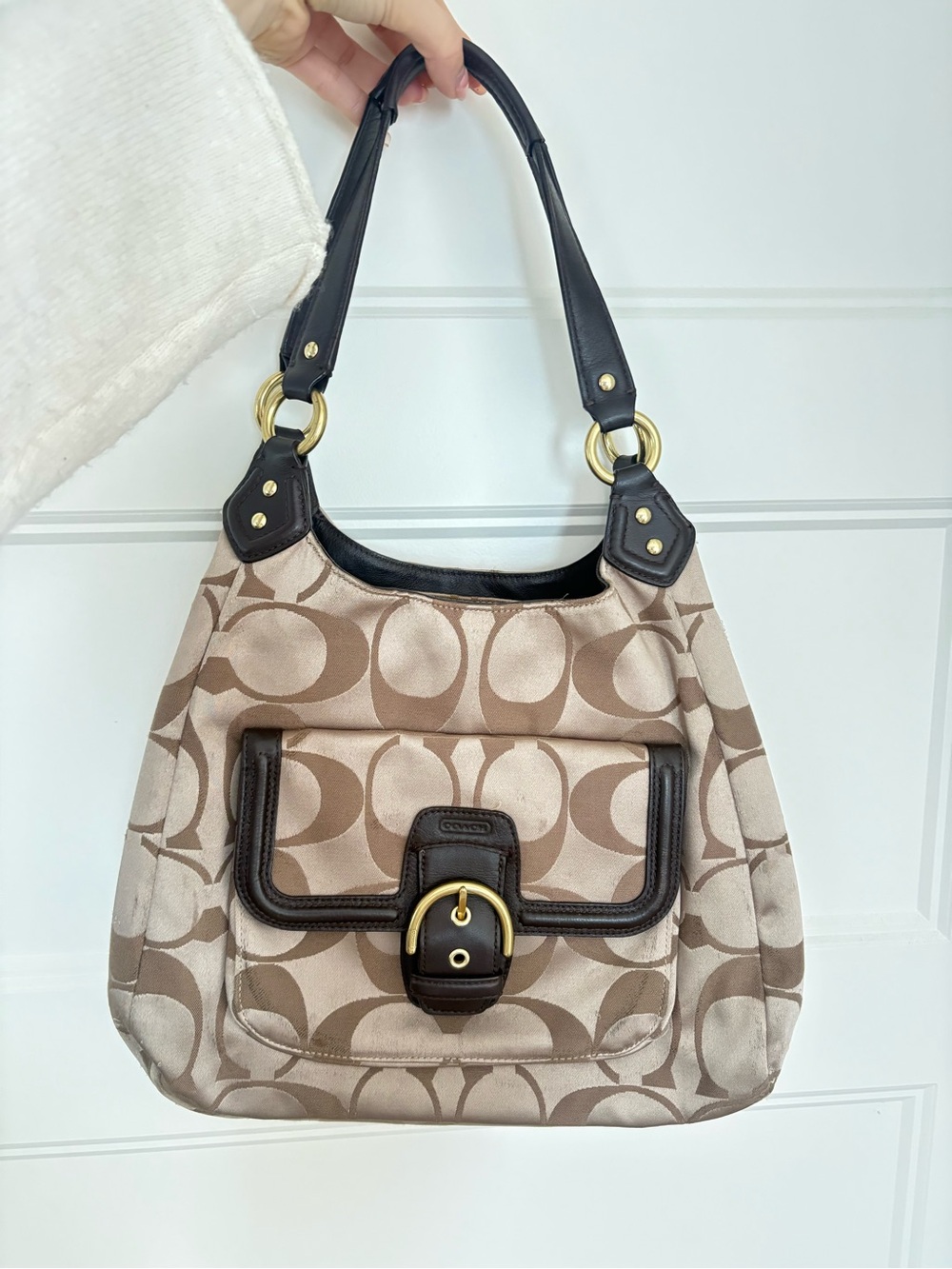 Vintage Coach hobo bag